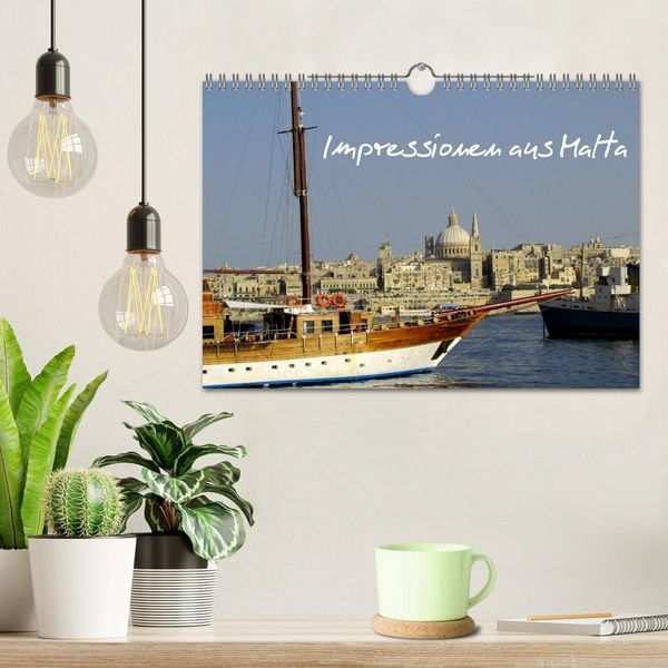Produktbild: Impressionen aus Malta (Wandkalender 2026 DIN A4 quer), CALVENDO Monatskalender