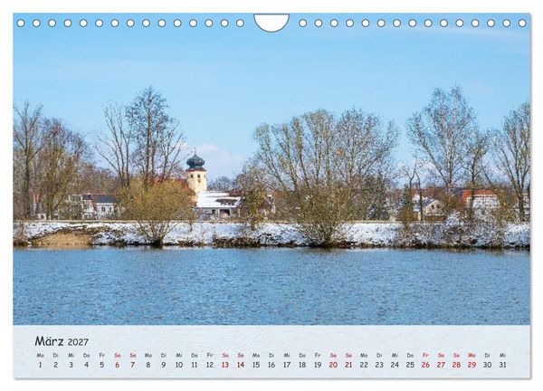 Produktbild: Naturparadies Altm&uuml;hlsee (Wandkalender 2027 DIN A4 quer), CALVENDO Monatskalender