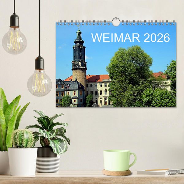 Produktbild: Weimar 2026 (Wandkalender 2026 DIN A4 quer), CALVENDO Monatskalender