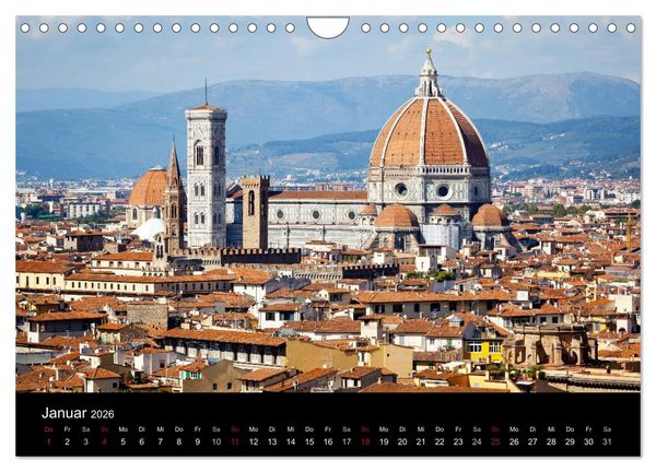 Produktbild: Florenz (Wandkalender 2026 DIN A4 quer), CALVENDO Monatskalender