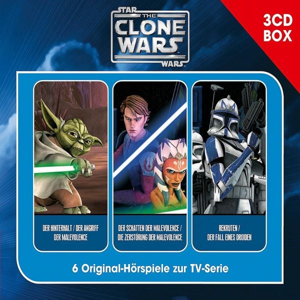 Produktbild: The Clone Wars - 3-CD Hörspielbox Vol. 1