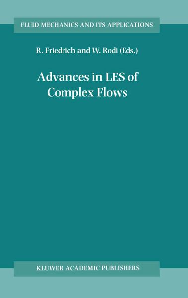 Produktbild: Advances in LES of Complex Flows