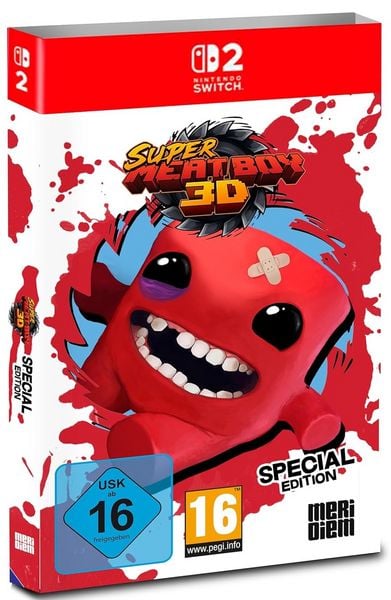 Produktbild: Super Meat Boy 3D (Special Edition)