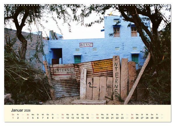 Produktbild: Alltagsleben in Indien (hochwertiger Premium Wandkalender 2026 DIN A2 quer), Kunstdruck in Hochglanz