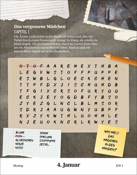 Produktbild: Stefan Heine Der paranormale Escape-Kalender 2027