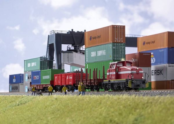 Produktbild: M&auml;rklin 29065 - H0 Digital-Startpackung Moderner Rangierbetrieb mit DHG 500