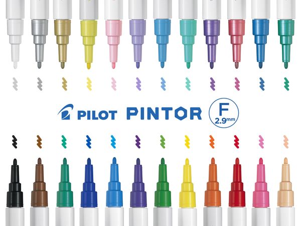 Produktbild: PILOT Marker Pintor FUN fein 6er Set