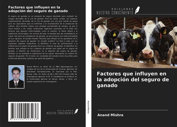 Produktbild: Factores que influyen en la adopci&oacute;n del seguro de ganado