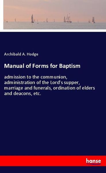 Produktbild: Manual of Forms for Baptism