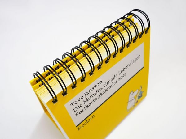 Produktbild: Die Mumins f&uuml;r alle Lebenslagen. Postkartenkalender 2027