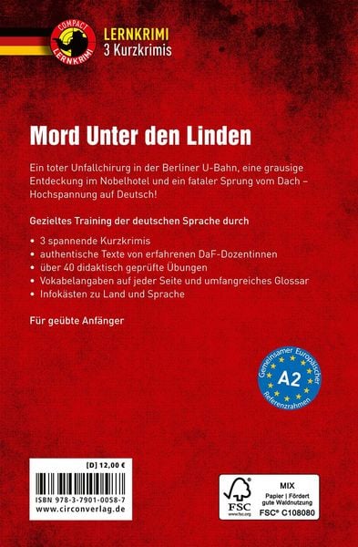 Produktbild: Mord unter den Linden