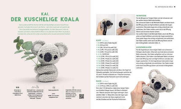 Produktbild: Flauschige Amigurumi-H&auml;kelschule