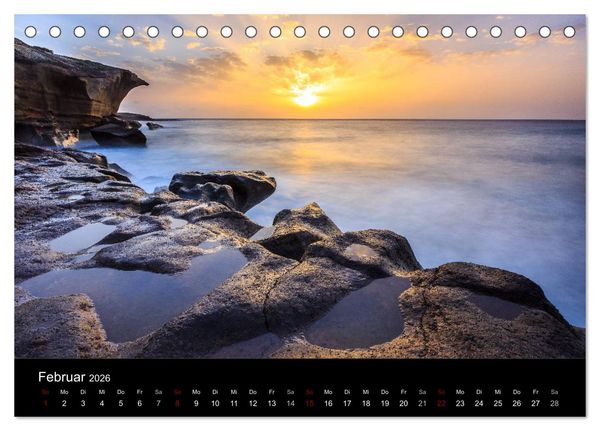 Produktbild: Teneriffa - Die Vulkaninsel im sch&ouml;nsten Licht (Tischkalender 2026 DIN A5 quer), CALVENDO Monatskalender