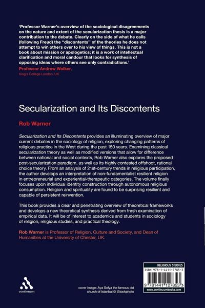 Produktbild: Secularization and Its Discontents