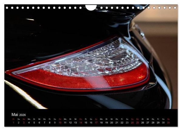 Produktbild: Heiligs Blechle - Porsche-Ikonen im Detail (Wandkalender 2026 DIN A4 quer), CALVENDO Monatskalender