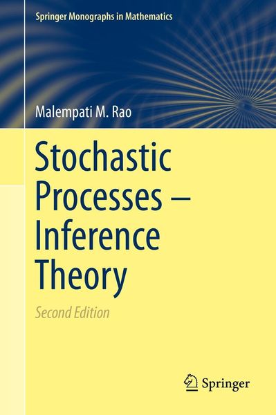 Produktbild: Stochastic Processes - Inference Theory