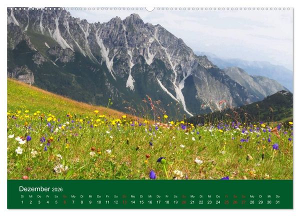 Produktbild: Stubaital (Wandkalender 2026 DIN A2 quer), CALVENDO Monatskalender