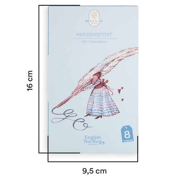 Produktbild: Tee Poesie Teebuch Herzenspost