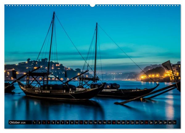 Produktbild: Porto - Die Handelsstadt am Douro (Wandkalender 2026 DIN A2 quer), CALVENDO Monatskalender