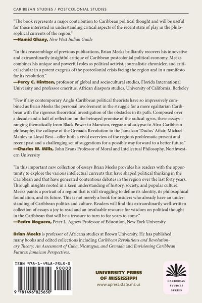 Produktbild: Critical Interventions in Caribbean Politics and Theory