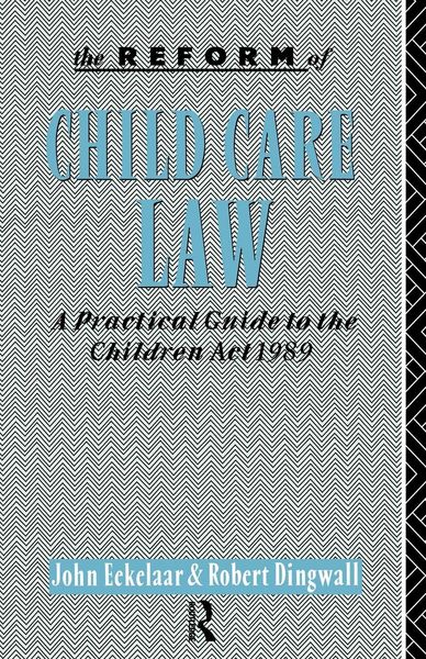 Produktbild: The Reform of Child Care Law
