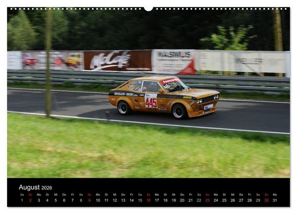 Produktbild: Bergrennen Osnabr&uuml;ck &ndash; Boliden am Berg (Wandkalender 2026 DIN A2 quer), CALVENDO Monatskalender