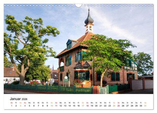Produktbild: Die Hufeisengemeinde Br&uuml;hl (Wandkalender 2026 DIN A3 quer), CALVENDO Monatskalender