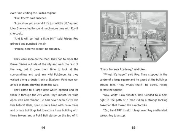 Produktbild: Pokemon: Journey in Paldea Chapter Book