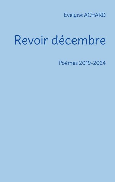 Produktbild: Revoir d&eacute;cembre
