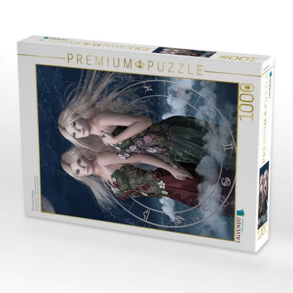 Produktbild: CALVENDO Puzzle Sternzeichen Zwillinge | 1000 Teile Lege-Gr&ouml;&szlig;e 64x48cm Foto-Puzzle f&uuml;r gl&uuml;ckliche Stunden