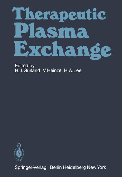 Produktbild: Therapeutic Plasma Exchange