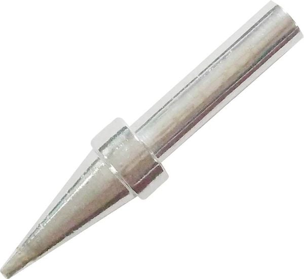 Produktbild: TOOLCRAFT HF-1,2MF L&ouml;tpatrone Mei&szlig;elform Spitzen-Gr&ouml;&szlig;e 1.2 mm Spitzen-L&auml;nge 17 mm Inhalt 1 St.