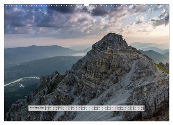 Produktbild: Berge im Licht der Sonne (hochwertiger Premium Wandkalender 2026 DIN A2 quer), Kunstdruck in Hochglanz