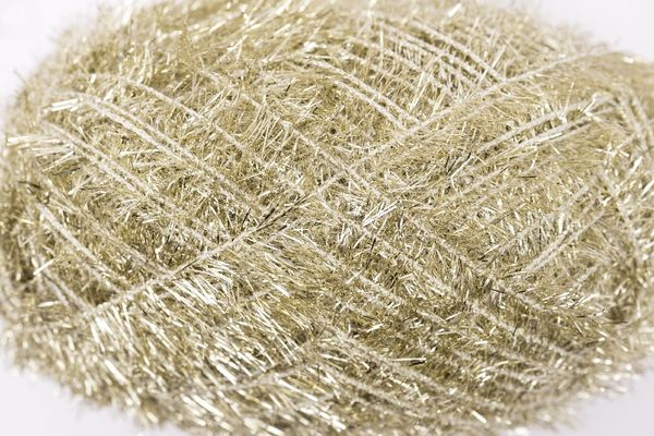 Produktbild: Sp&uuml;lschwammgarn Creative Bubble Metallic Gold