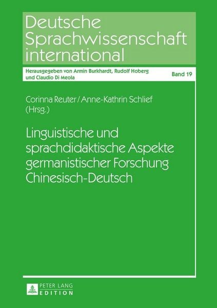 Produktbild: Linguistische und sprachdidaktische Aspekte germanistischer Forschung Chinesisch-Deutsch