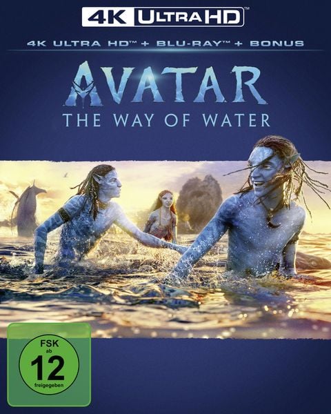 Avatar - The Way of Water (4K Ultra HD) (+ Blu-ray) (+ Bonus-Blu-ray)