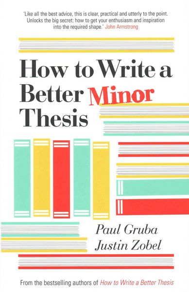 Produktbild: How to Write a Better Minor Thesis