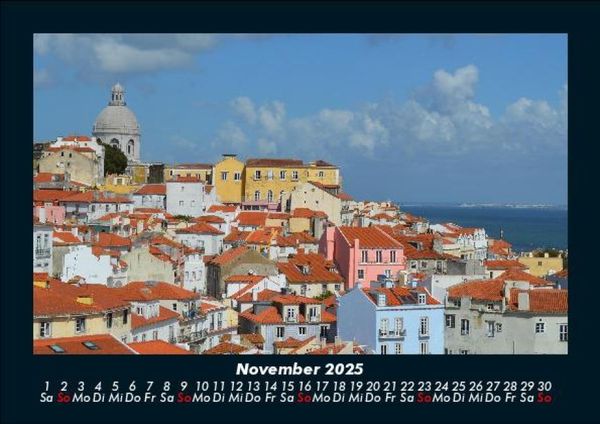 Produktbild: Lissabon 2025 Fotokalender DIN A5