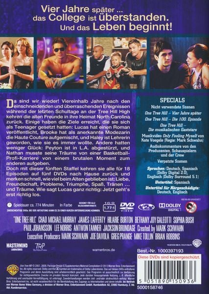 Produktbild: One Tree Hill - Staffel 5 [5 DVDs]