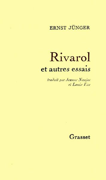 Produktbild: Rivarol et autres essais