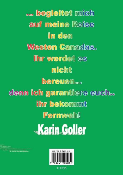 Produktbild: Canada ich komme... eine faszinierende Reise
