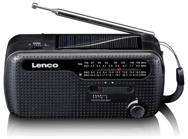 Produktbild: Lenco MCR-113BK Notfallradio Schwarz