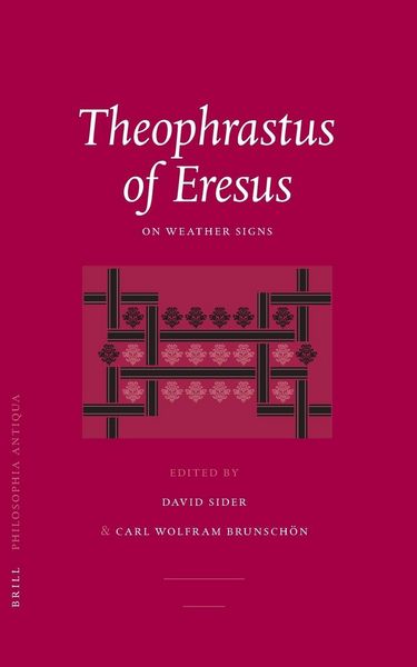 Produktbild: Theophrastus of Eresus: On Weather Signs