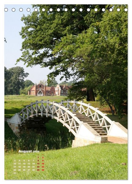 Produktbild: W&ouml;rlitzer Park und Luisium - Eine romantische Reise (Tischkalender 2026 DIN A5 hoch), CALVENDO Monatskalender
