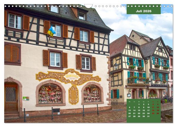 Produktbild: Kaisersberg Perle des Elsass (Wandkalender 2026 DIN A3 quer), CALVENDO Monatskalender