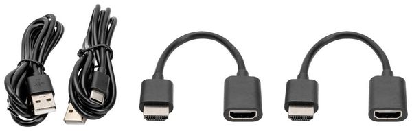 Produktbild: Digitus DS-55323 HDMI-Funk&uuml;bertragung (Set) 30 m 3840 x 2160 Pixel integrierte LED-Anzeige, mobile Variante