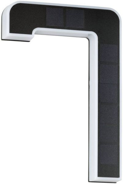 Produktbild: Paulmann 79848 Solar-Hausnummernleuchte 0.20W Warmwei&szlig; Schwarz