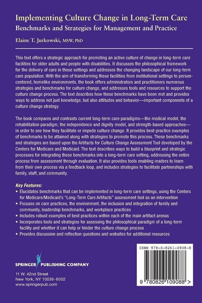 Produktbild: Implementing Culture Change in Long-Term Care