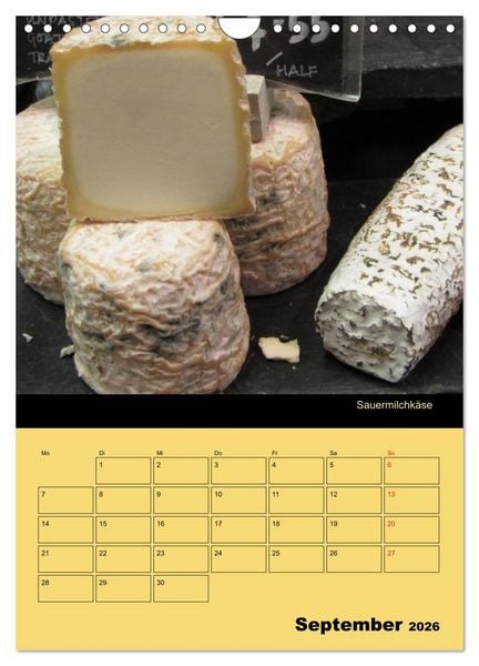 Produktbild: Alles K&auml;se / Planer (Wandkalender 2026 DIN A4 hoch), CALVENDO Monatskalender