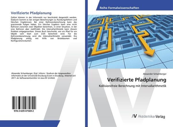 Veri¿zierte Pfadplanung, Taschenbuch von Alexander Schamberger, AV Akademikerverlag, 9783639475692